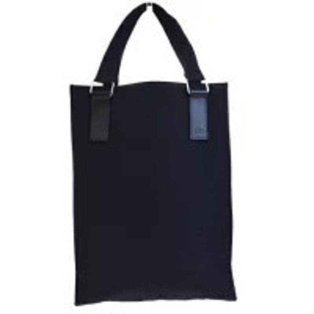 Christian Dior Handbag tote bag black canvas leather